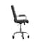 Flash Furniture Black LeatherSoft Roller Wheel Executive Chair GO-2286M-BK-RLB-GG - alternate 3